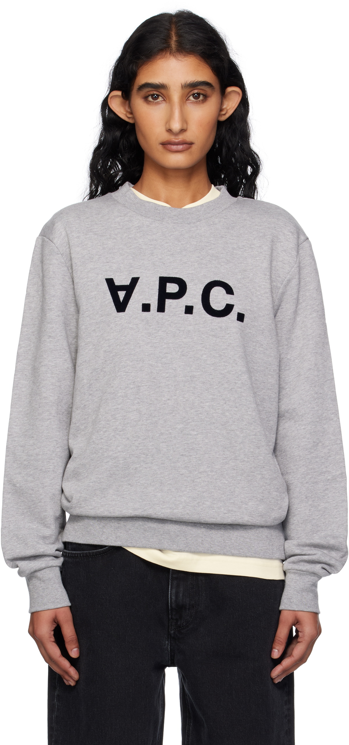 A.P.C. Gray Standard Grand VPC Sweatshirt