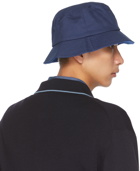 Paul Smith Navy & Blue 'Paint Splatter' Bucket Hat