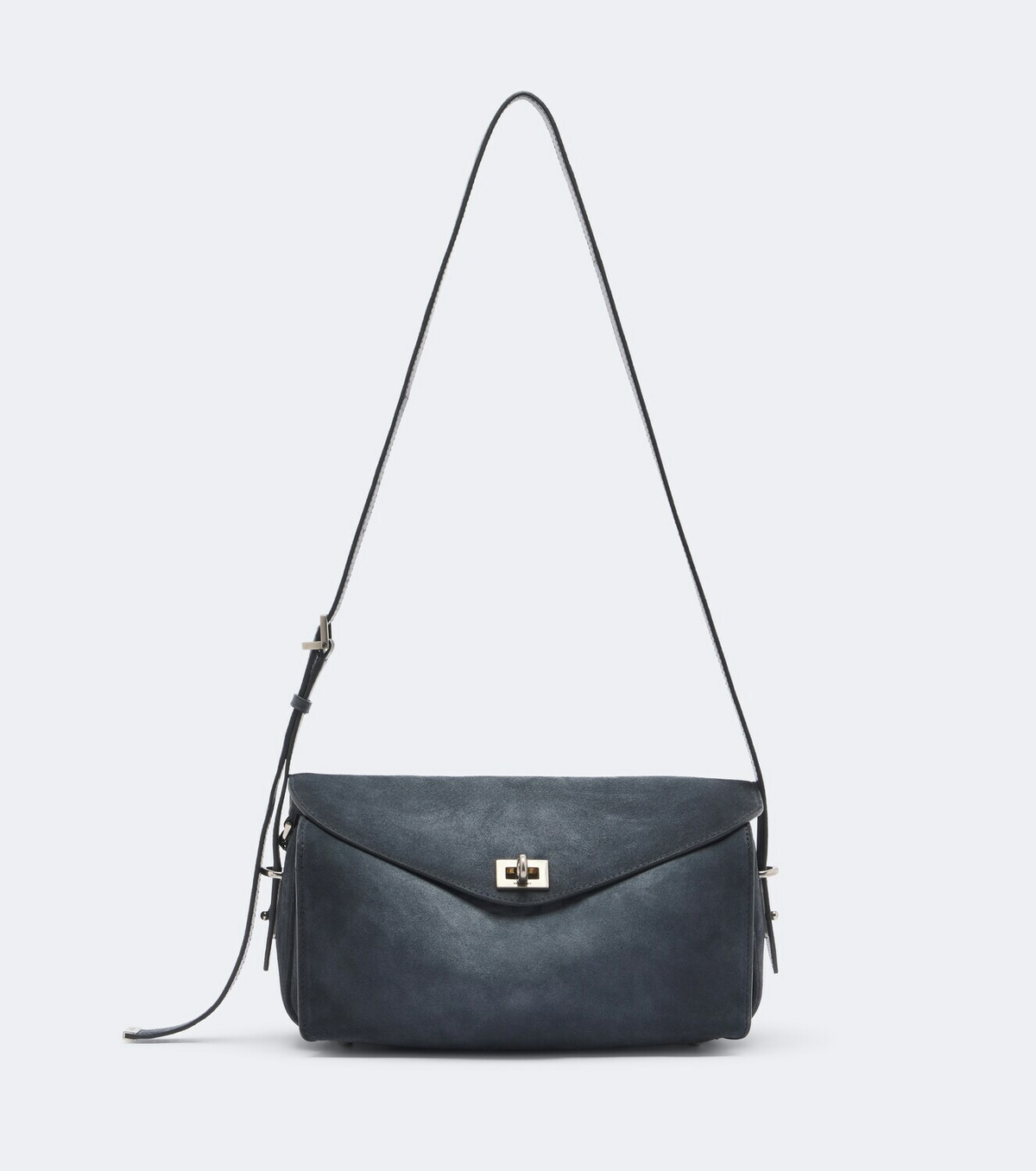 Balenciaga Le 7 Medium suede shoulder bag