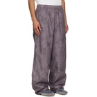 MM6 Maison Margiela Purple Hammer Loop Trousers