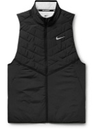 Nike Running - Repel Quilted Therma-FIT Gilet - Black