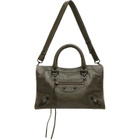 Balenciaga Khaki 'Le City' Small Bag