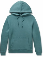 Outdoor Voices - Nimbus Logo-Appliquéd Cotton-Jersey Hoodie - Blue