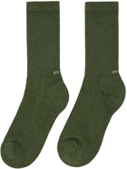 SOCKSSS Two-Pack Gray & Green Socks