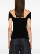 Peter Do Black Knitted Cut-Out Top
