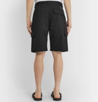 Loewe - Eye/LOEWE/Nature Wide-Leg Cotton-Twill Cargo Shorts - Black