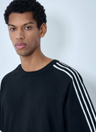 Y-3 Striped Shoulder Cotton T-Shirt