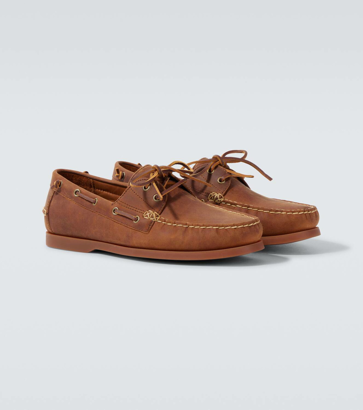 Polo Ralph Lauren Merton leather boat shoes Polo Ralph Lauren