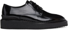 John Elliott Black Patent Creeper Derbys