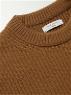 Nudie Jeans - August Ribbed Wool Sweater - Brown
