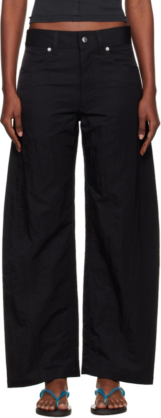 Photo: Eckhaus Latta Black Bend Trousers