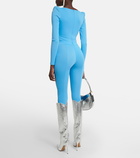 Alex Perry Della long-sleeve bodysuit