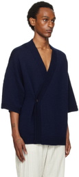 King & Tuckfield Navy Wrap Shirt