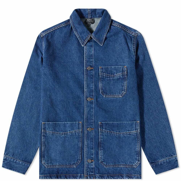 Photo: A.P.C. Stefano Denim Chore Jacket