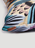 Passiflora Giant Print Small Cushion in Multicolour