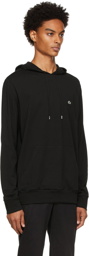 Lacoste Black Cotton Jersey Hoodie