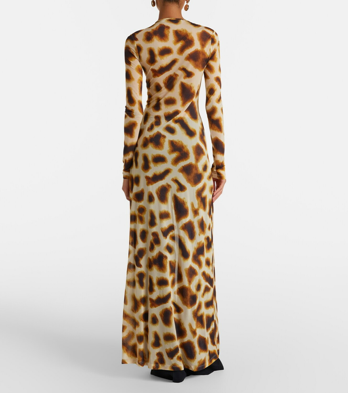 Christopher Esber Printed jersey top