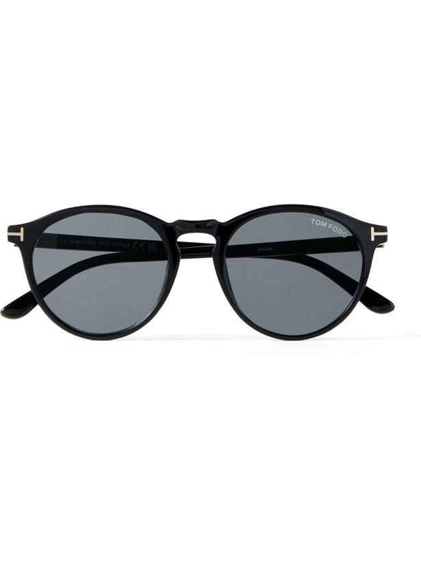 Photo: TOM FORD - Round-Frame Acetate Sunglasses