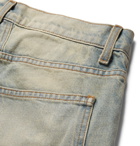 Rhude - Skinny-Fit Distressed Denim Jeans - Men - Light denim