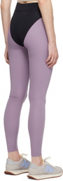 HÉROS Purple 80s Leggings
