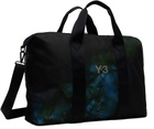 Y-3 Black Mesh Weekender Duffle Bag
