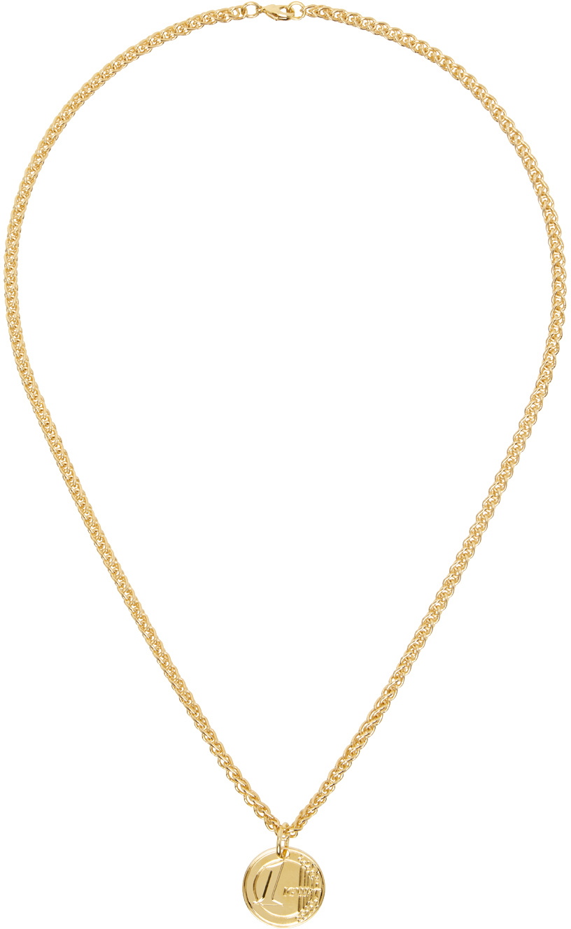 IN GOLD WE TRUST PARIS Gold 1 Euro Chain Necklace IN GOLD WE TRUST