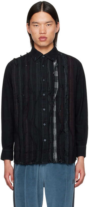 Photo: NEEDLES Black Ribbon Shirt