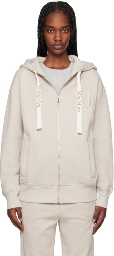 Photo: Max Mara Beige Pecos Hoodie