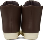 Rick Owens Brown Jumbo Lace Sneakers