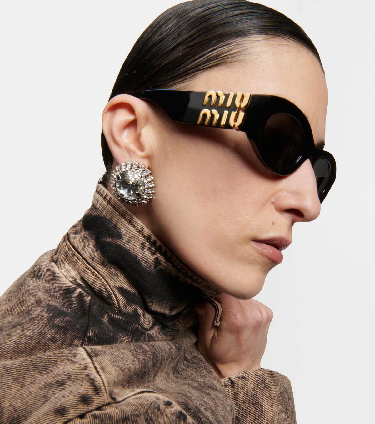 Miu Miu Oval sunglasses Miu Miu
