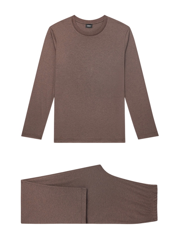 Photo: Zimmerli - Sea Island Cotton-Jersey Pyjama Trousers - Brown