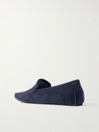 Thom Sweeney - Suede Slippers - Blue