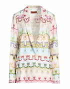 Missoni Womens Blazer Ivory