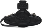 Vivienne Westwood Black Nano Orb Crossbody Bag