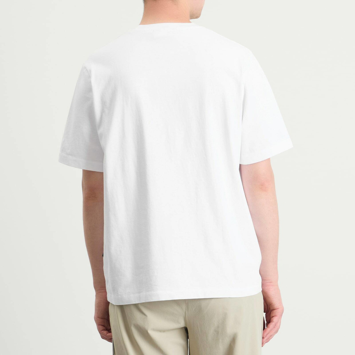 Pas Normal Studios Men's Off-Race Logo T-Shirt in White