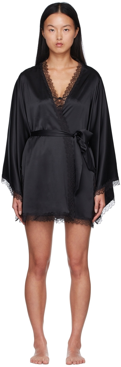 Robe Noire Agent Provocateur Laretta AP4 Taille L - Grande Taille - Neuve Avec étiquettes