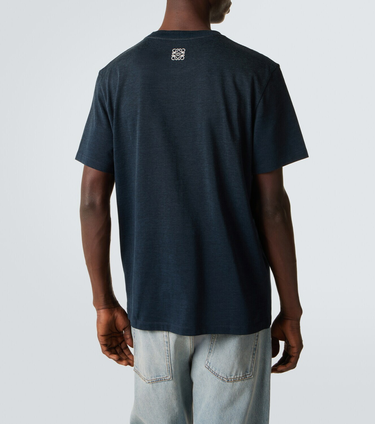 Loewe Printed cotton-blend jersey T-shirt Loewe