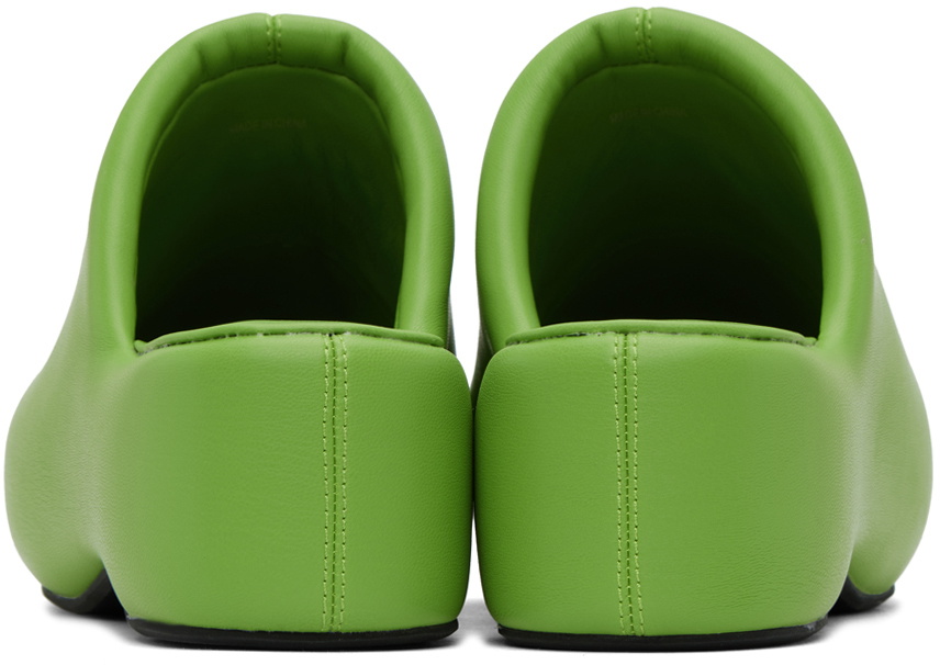 SIMONMILLER Green Bubble Loafers