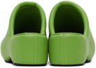 SIMONMILLER Green Bubble Loafers