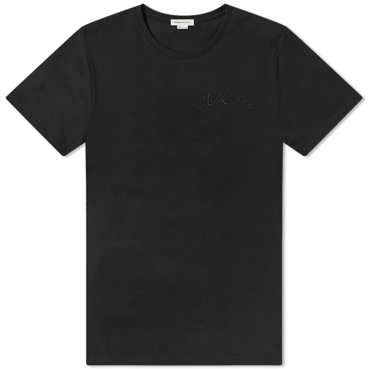 Photo: Alexander McQueen Mcqueen Script Tee