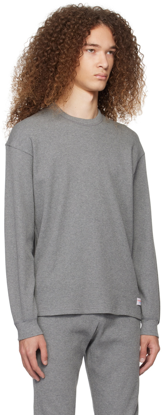 Alexander Wang Gray Patch Sweatshirt