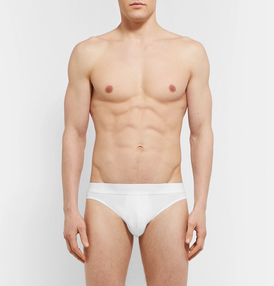 Zimmerli - Pureness Stretch-Micro Modal Briefs - Men - White Zimmerli