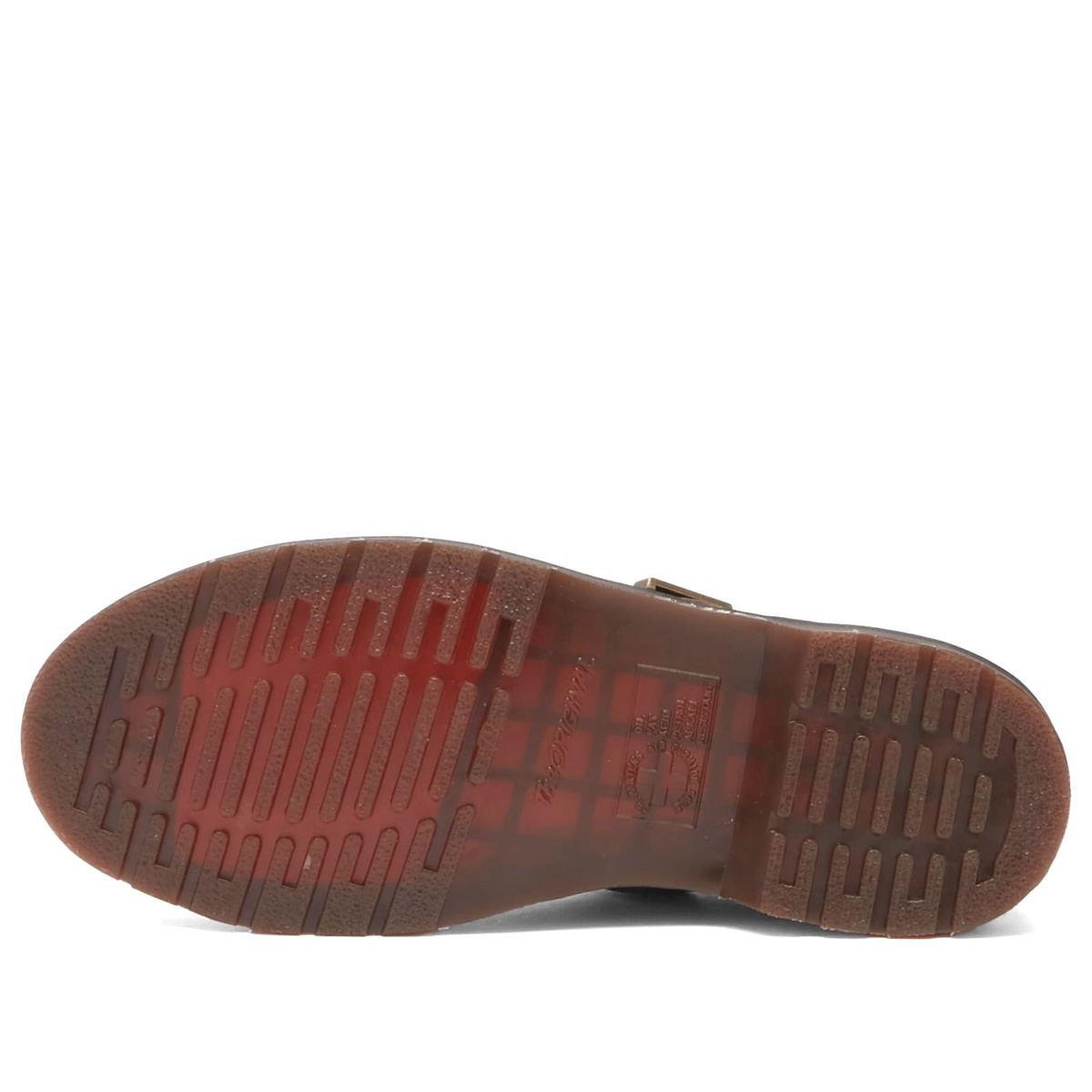 Dr. Martens Women's T-Bar Shoe Whiskey Regency Calf in Brown Dr