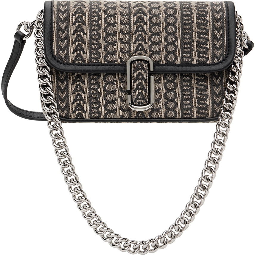 THE MARC JACOBS The Mini Monogram Canvas Tote - Beige Multi