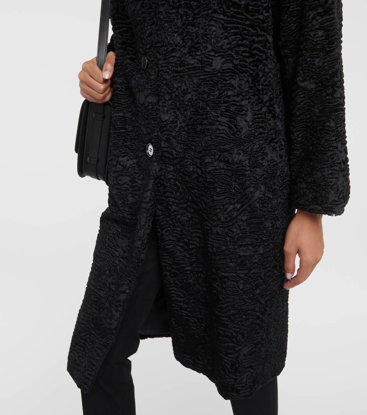 'S Max Mara Caio jacquard velvet coat