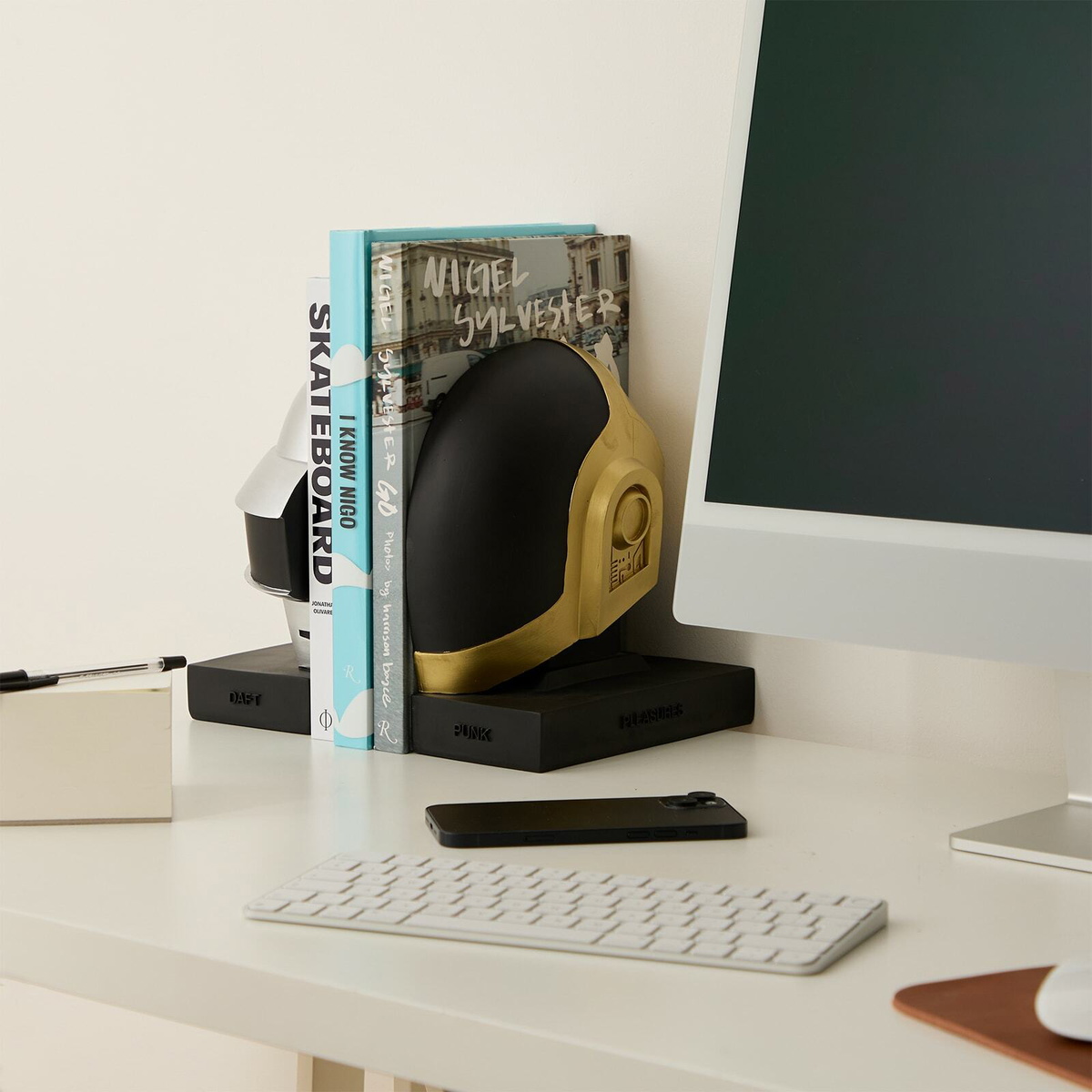 Pleasures Men's Helmets Bookend in Metallic 