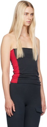 GREG ROSS SSENSE Exclusive Black & Red Tube Top