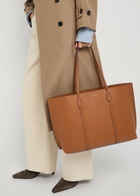 Tory Burch Perry Grained Leather Tote bag - Tan - One Size