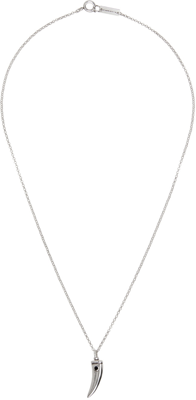 Isabel Marant Silver Other Side Necklace