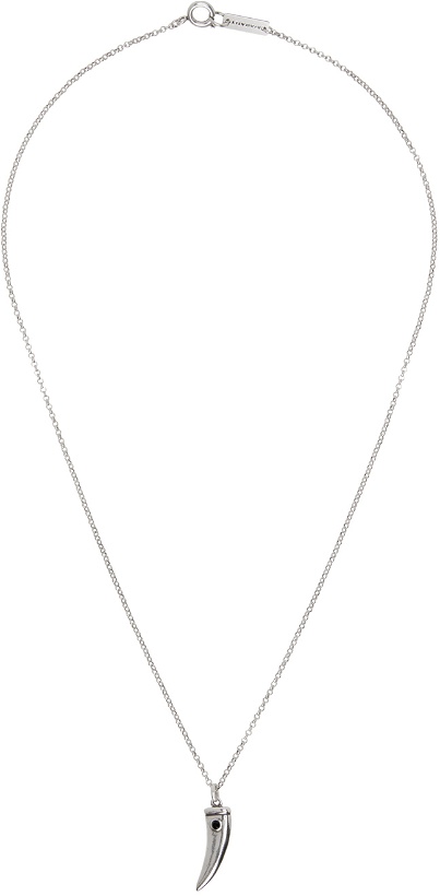 Photo: Isabel Marant Silver Other Side Necklace